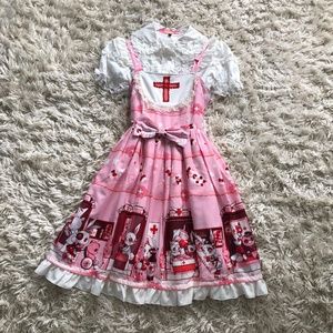 Diamond Honey Hospital Bunny JSK Lolita Dress